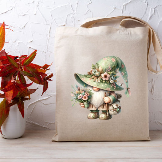 Floral forest gonk tote bag