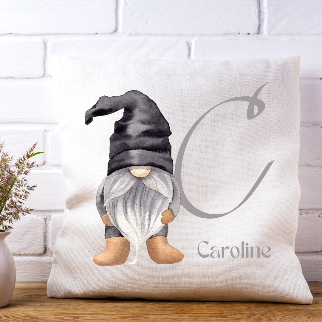 Personalised cowboy gonk cushion