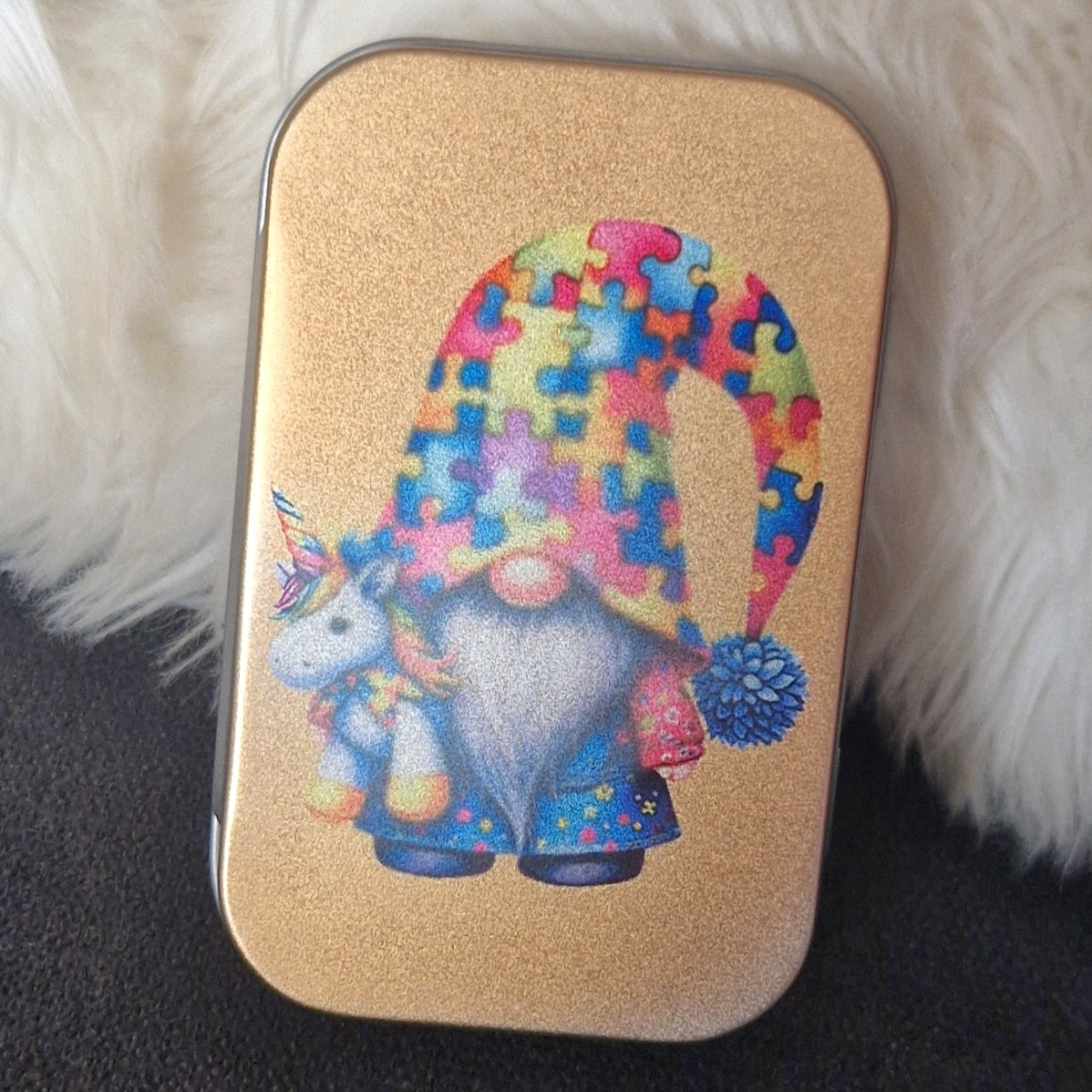 Unicorn gonk mini tin