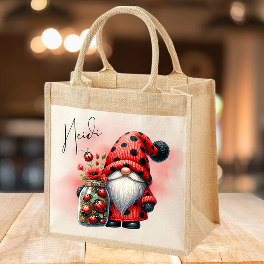 Ladybird gonk tote bag