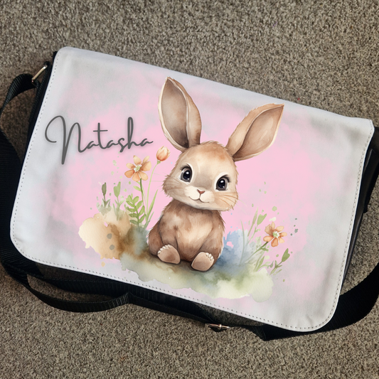 Personalised baby changing bag  - bunny rabbit design